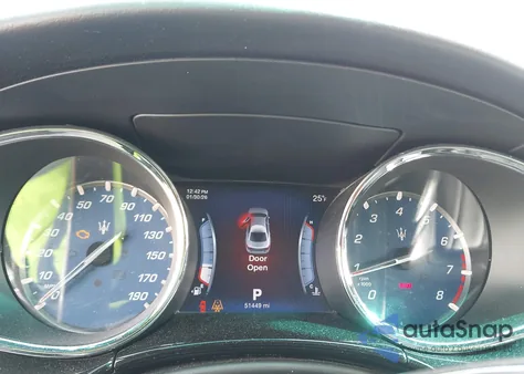 2016 Maserati Quattroporte S из США, поврежденный, VIN ZAM56RPA8G1190959